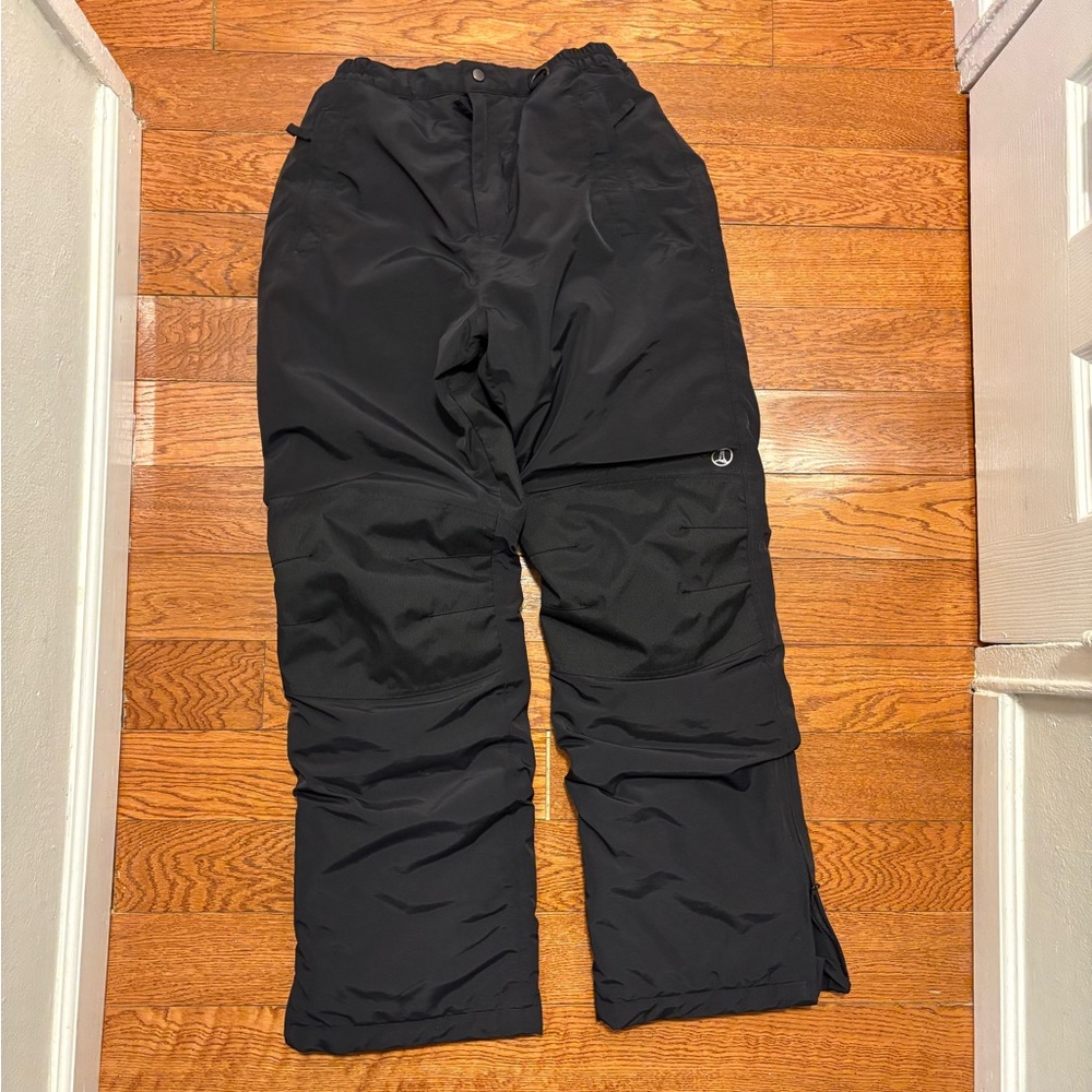 Lands' End Black Boys Snow Pants Size 18